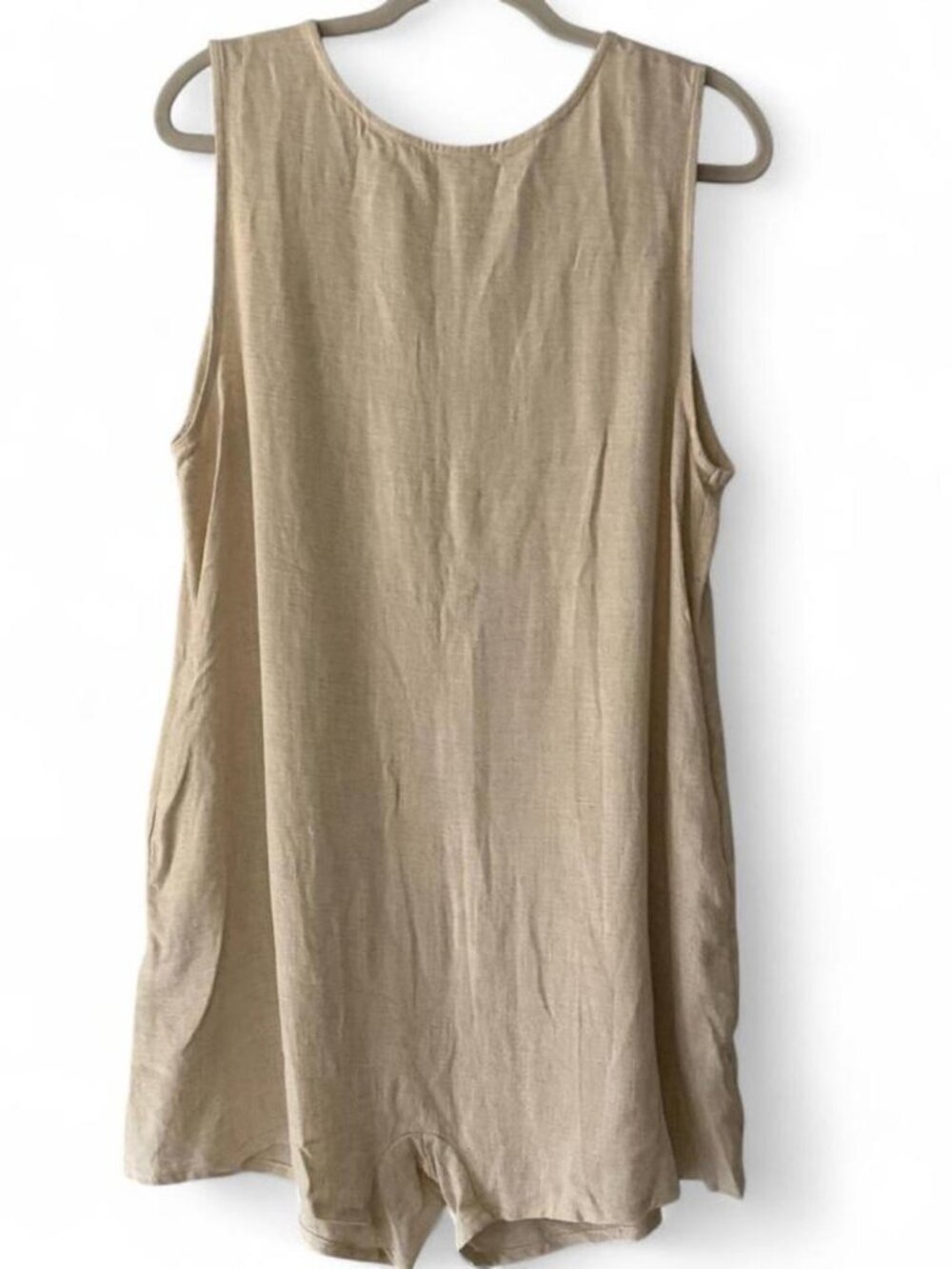 petal + pup linen cotton blend mini romper
